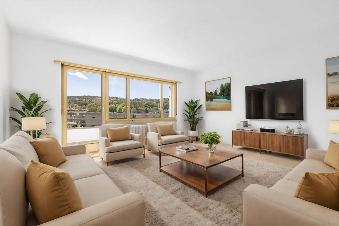 ZU VERMIETEN 3.5 RENOVIERTE ZIMMER MIT BALKON IN GENESTRERIO - Foto 1 von 9