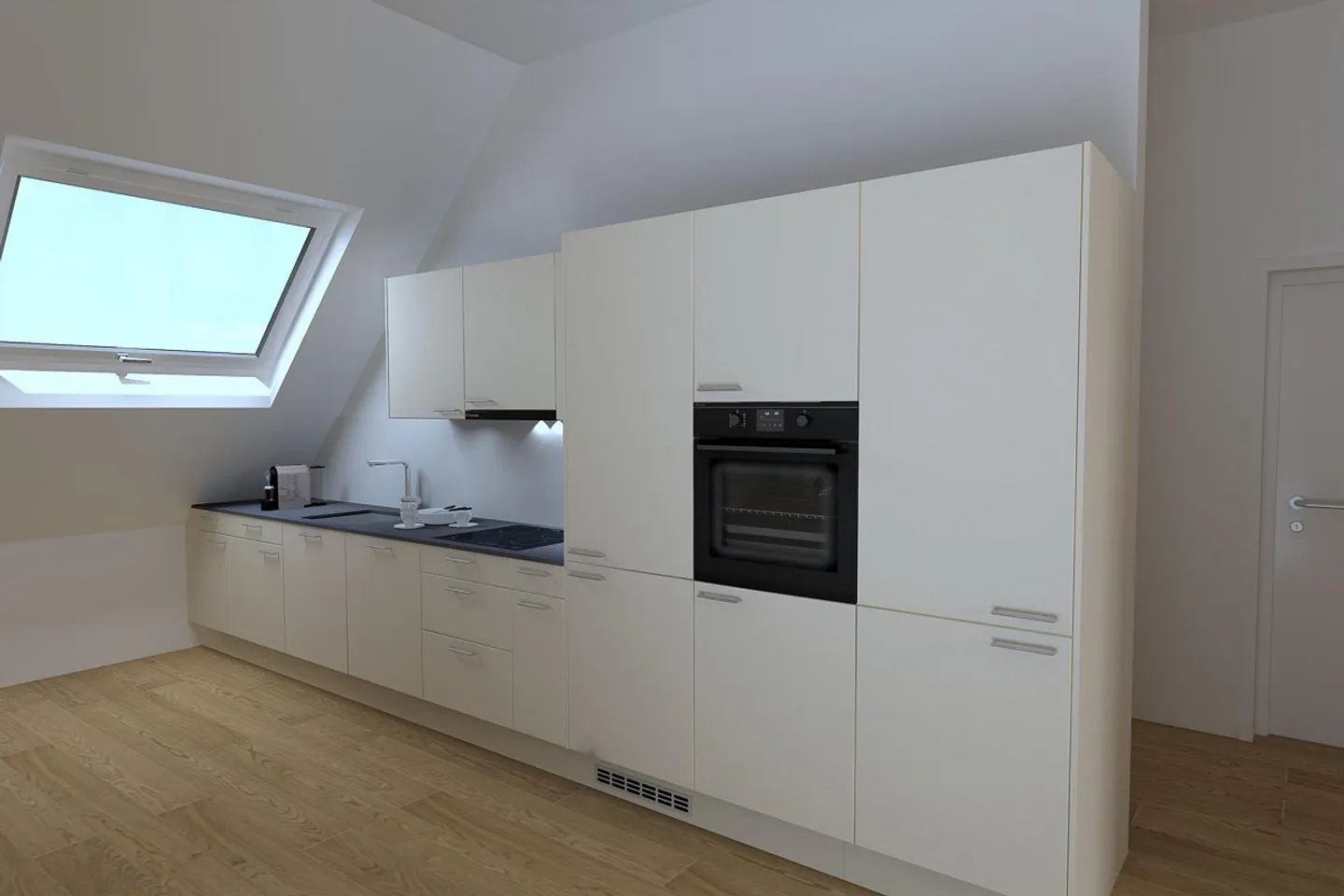 New construction project – 2.5 room penthouse apartment for rent - Photo 4 of 6