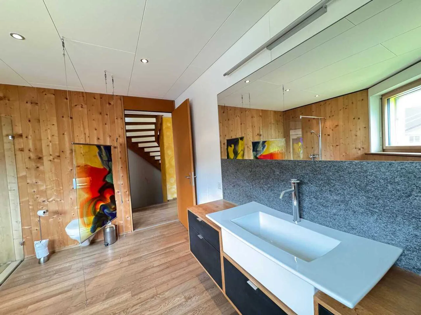 Appartamento duplex di 5,5 stanze con terrazza e vista a Mosnang - Foto 12 di 13