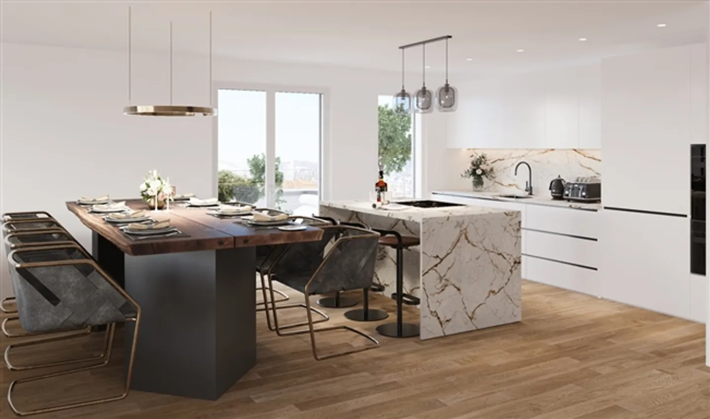 Moderno appartamento di 4,5 stanze - Foto 4 di 5