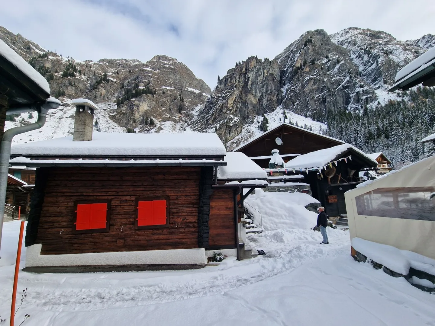 FIONNAY - 2-Zimmer Mazot + Weinkeller + möblierte Terrasse - Foto 17 von 19