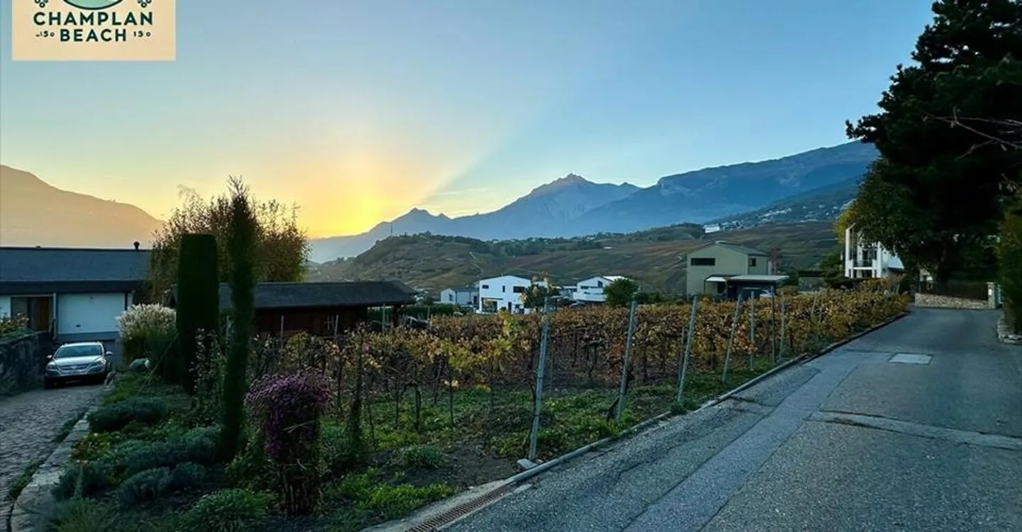 Building plot with exceptional view in Grimisuat - Photo 5 of 7