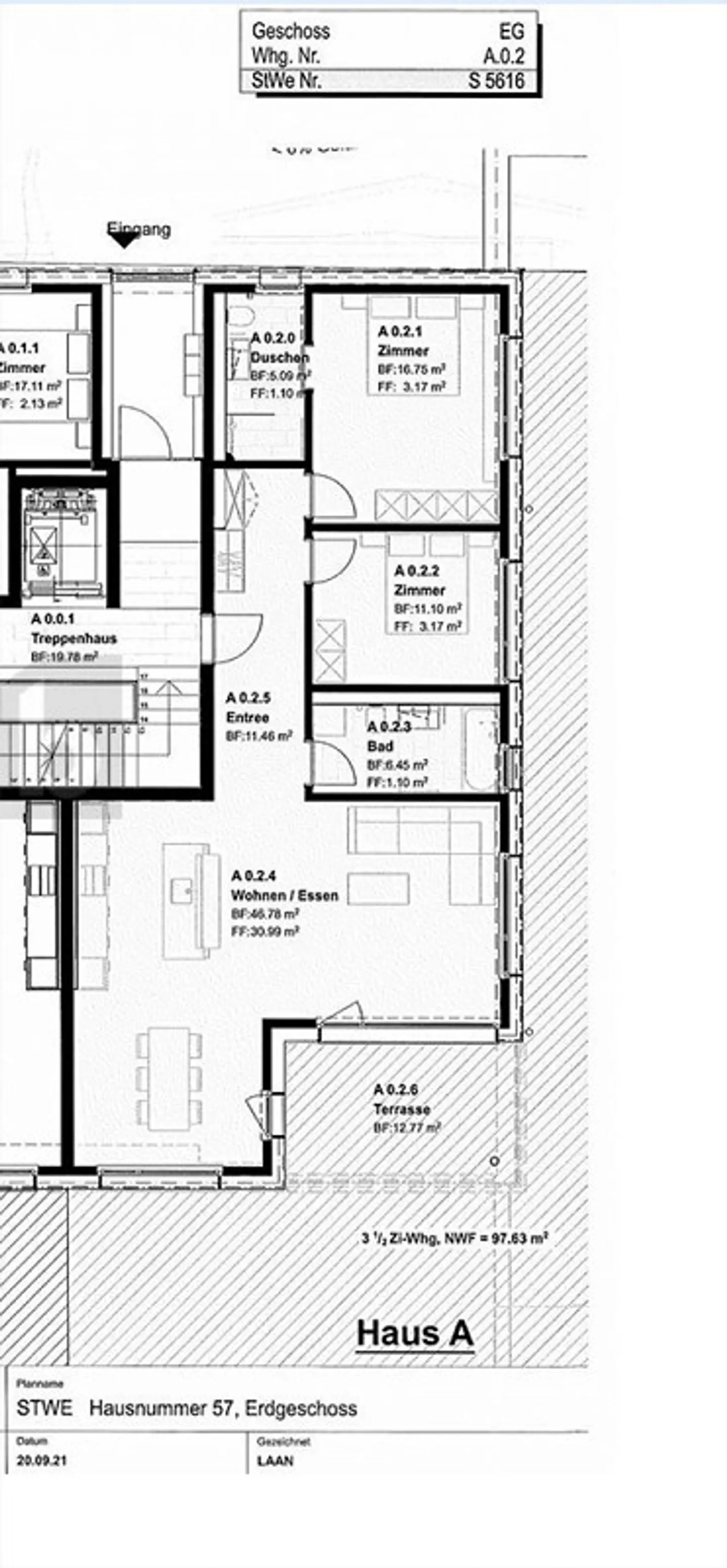 Dreamlike 3.5-Room Garden Apartment with Spectacular Mountain Panorama - Photo 16 of 16