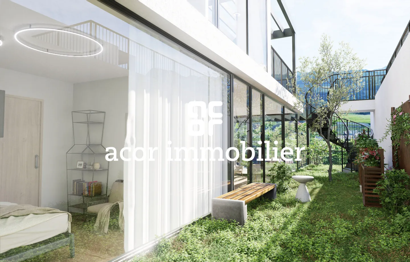 Apartment-Villa 4,5 Zimmer mit privatem Garten und Dachterrasse - Foto 9 von 9