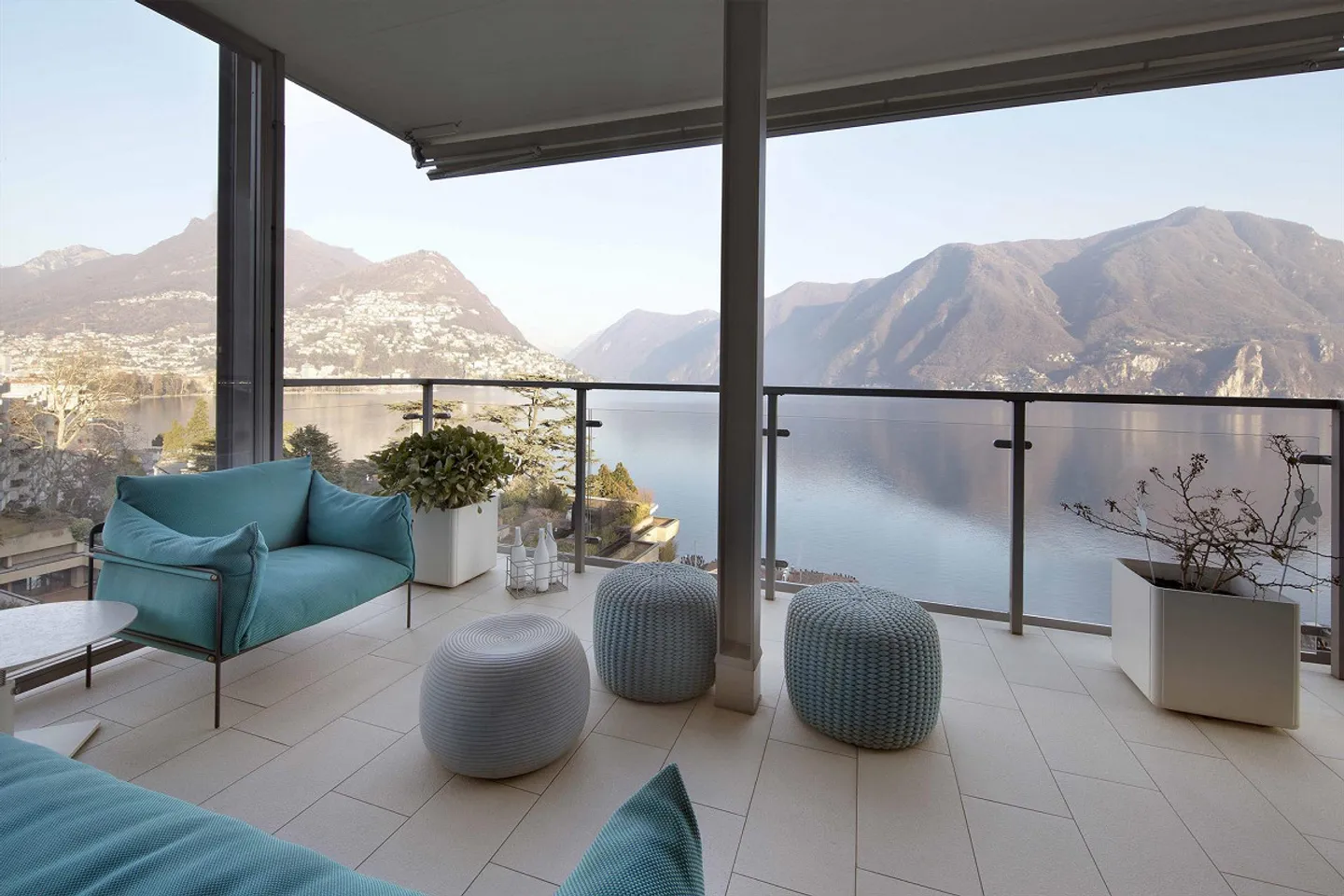 Appartamento di lusso a Lugano con vista lago - Foto 2 di 6