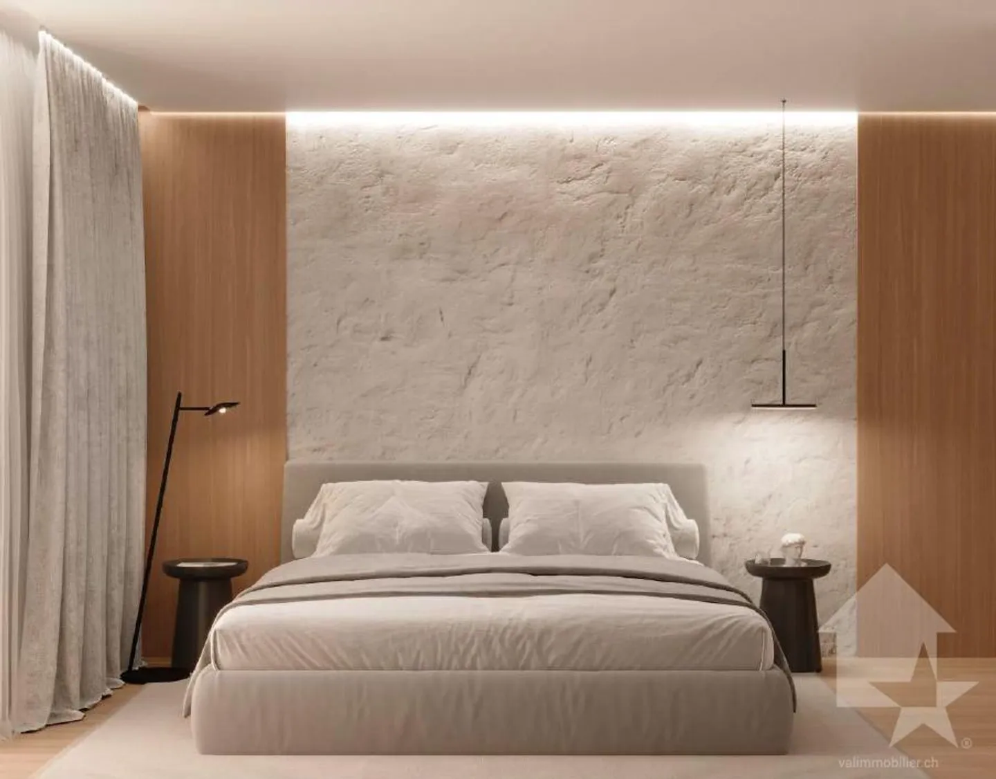 Schöne 2,5-Zimmer-Wohnung von 66 m2 mit Terrasse und Rasen - Foto 6 von 7