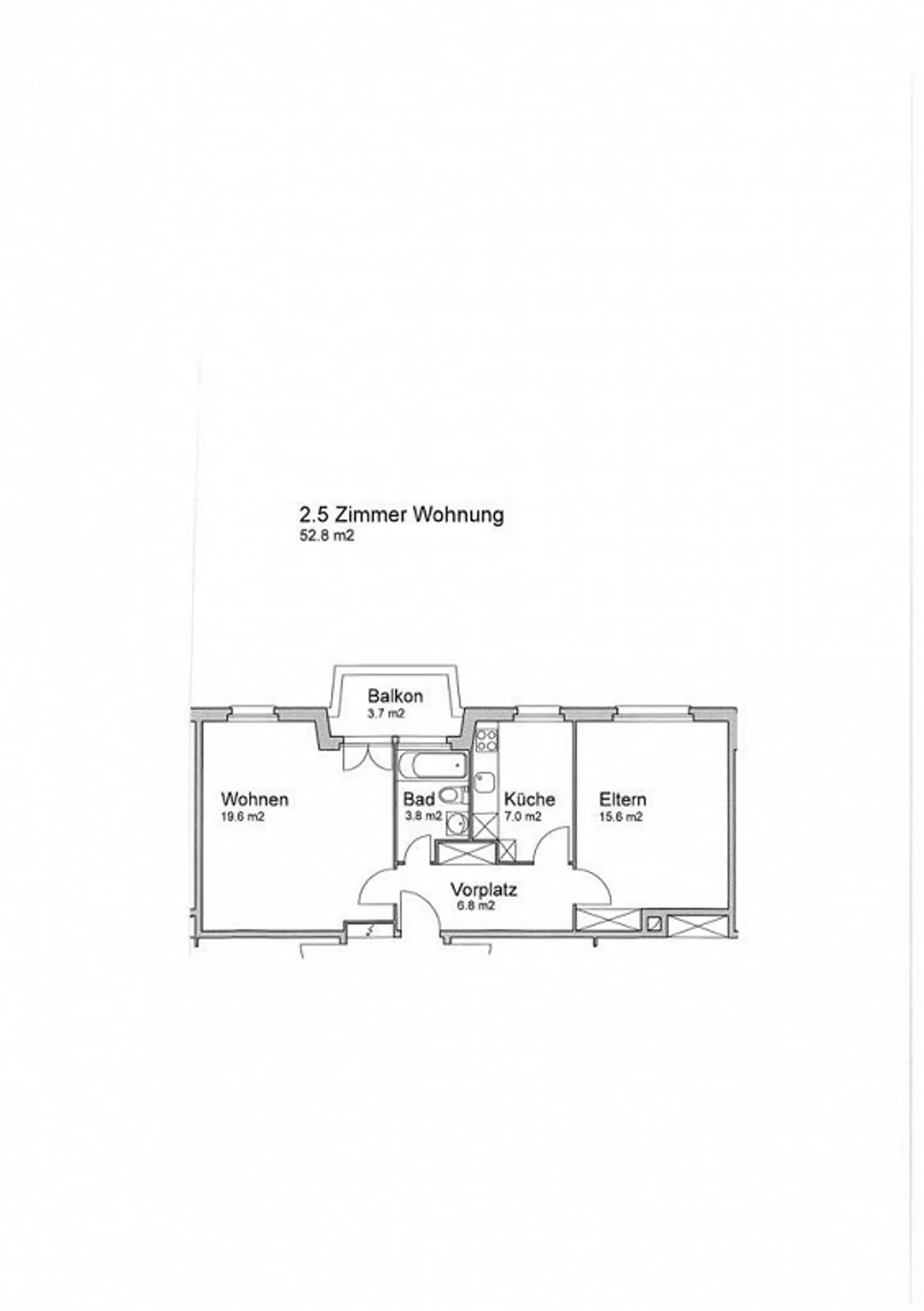 Charmante Wohnung in Ruhiger Lage - Foto 8 von 8