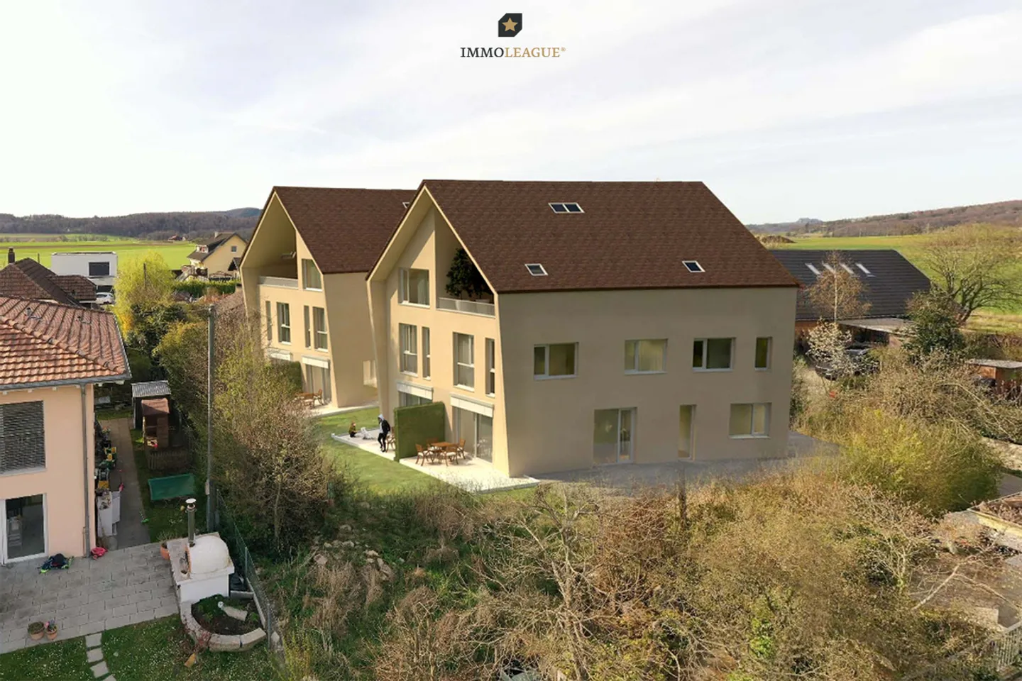 Moderne Neubau Gartenmaisonette-Wohnung in unmittelbarer Rheinnähe - Photo 2 sur 7