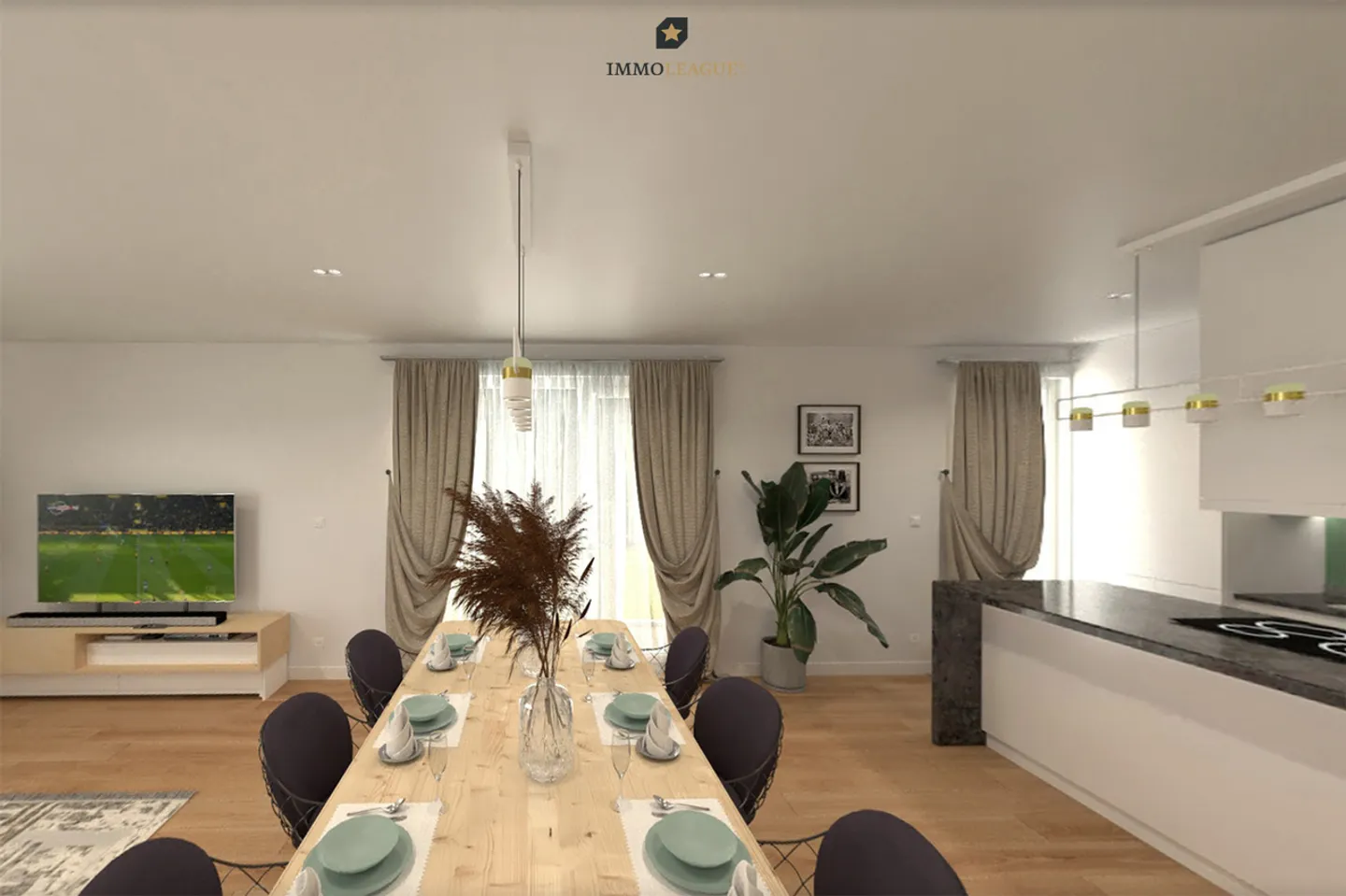 Moderne Neubau Gartenmaisonette-Wohnung in unmittelbarer Rheinnähe - Photo 5 sur 7