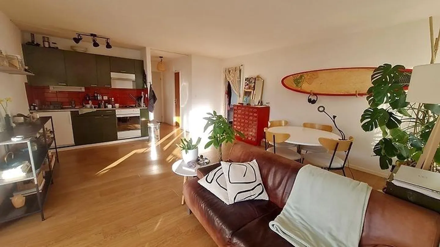 2 ROOM APARTMENT IN TURGI (AG), FURNISHED, TEMPORARY - Photo 2 of 8