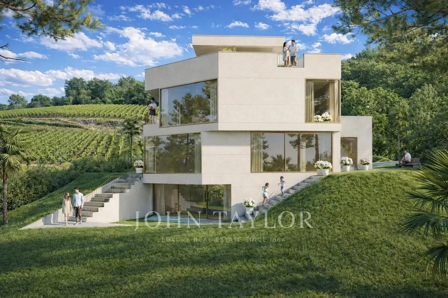 Villa contemporaine à Montreux - Photo 2 sur 8