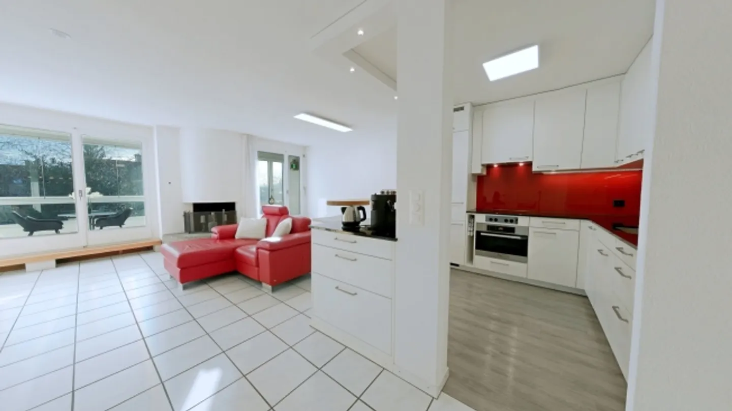 Ipsach  Stilvolle möblierte 2-Zimmer-Wohnung mit Wintergarten und See - Foto 5 von 10
