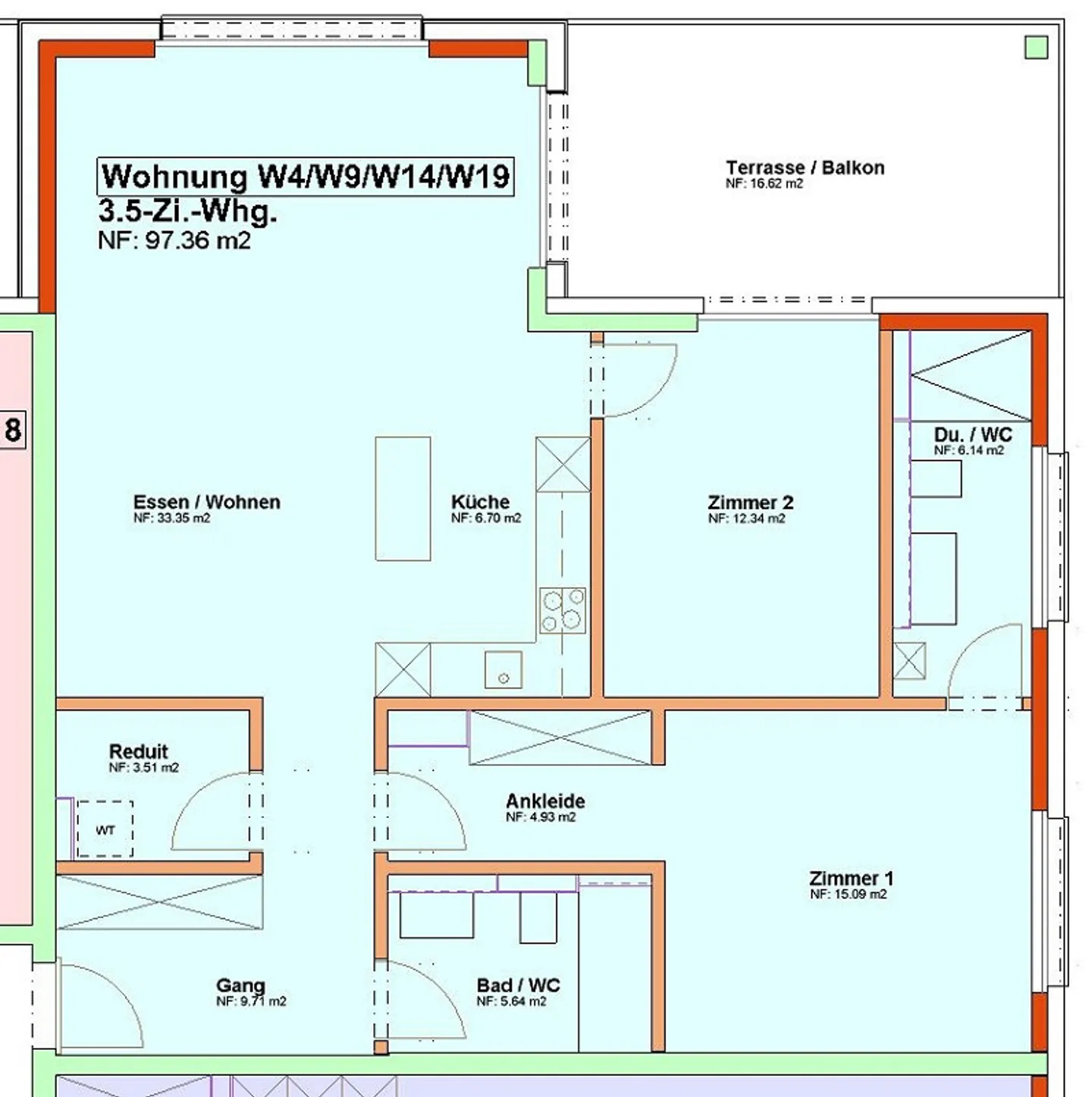Modernes Apartment in ländlicher Lage - Foto 4 von 6
