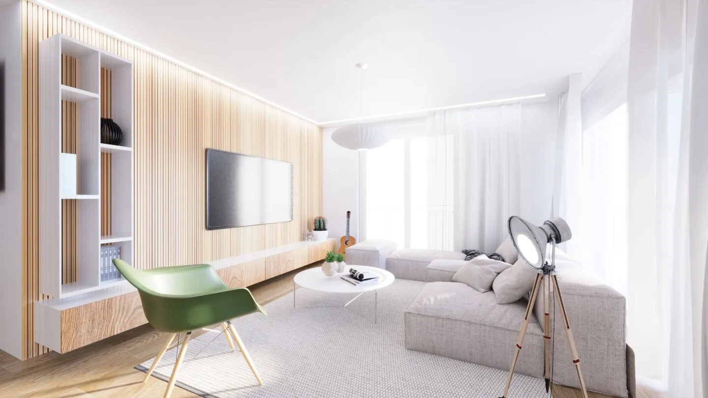 Appartement exclusif de 4,5 pièces au rez-de-chaussée - Photo 5 sur 6