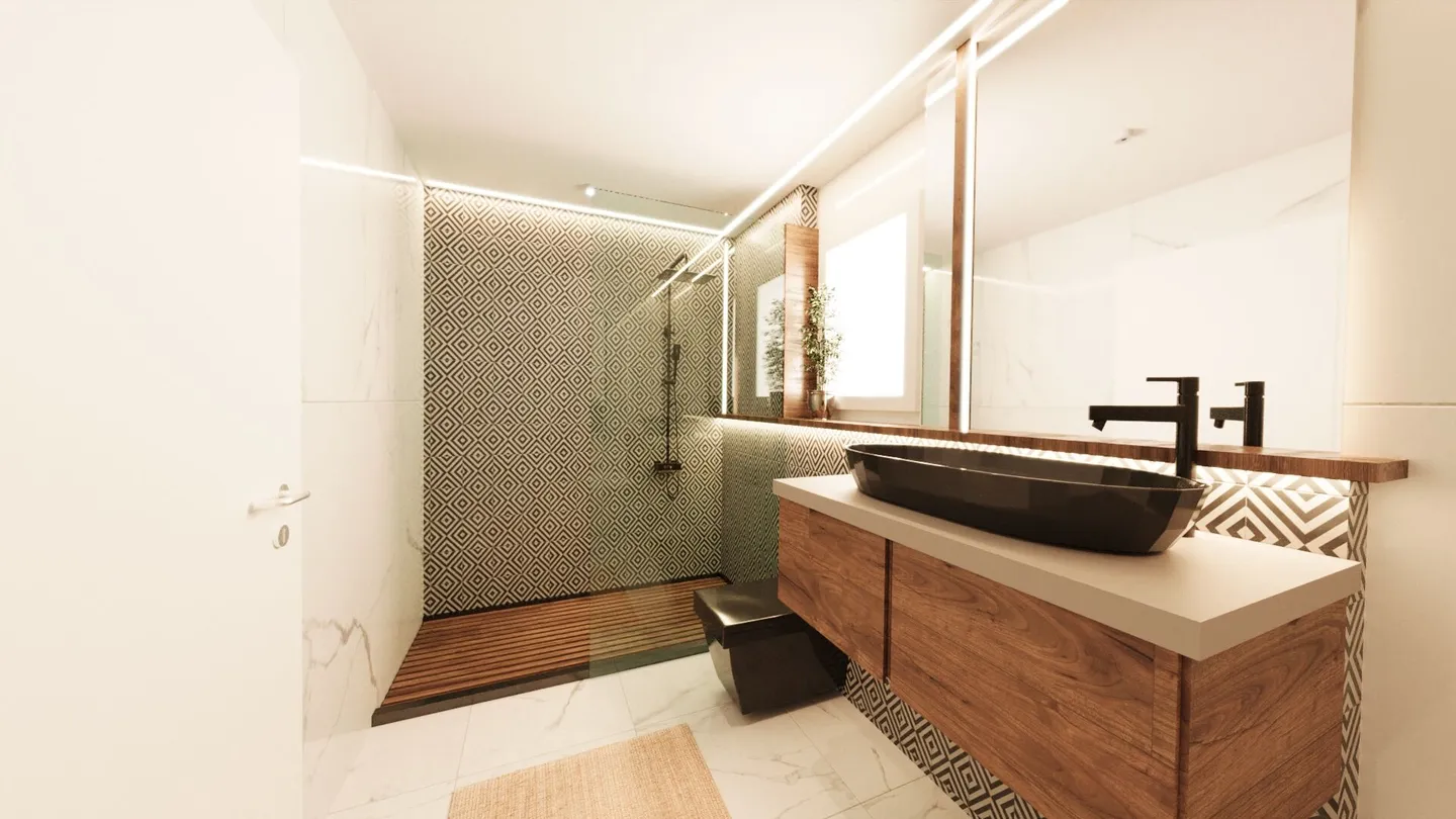 Appartement exclusif de 4,5 pièces au rez-de-chaussée - Photo 6 sur 6