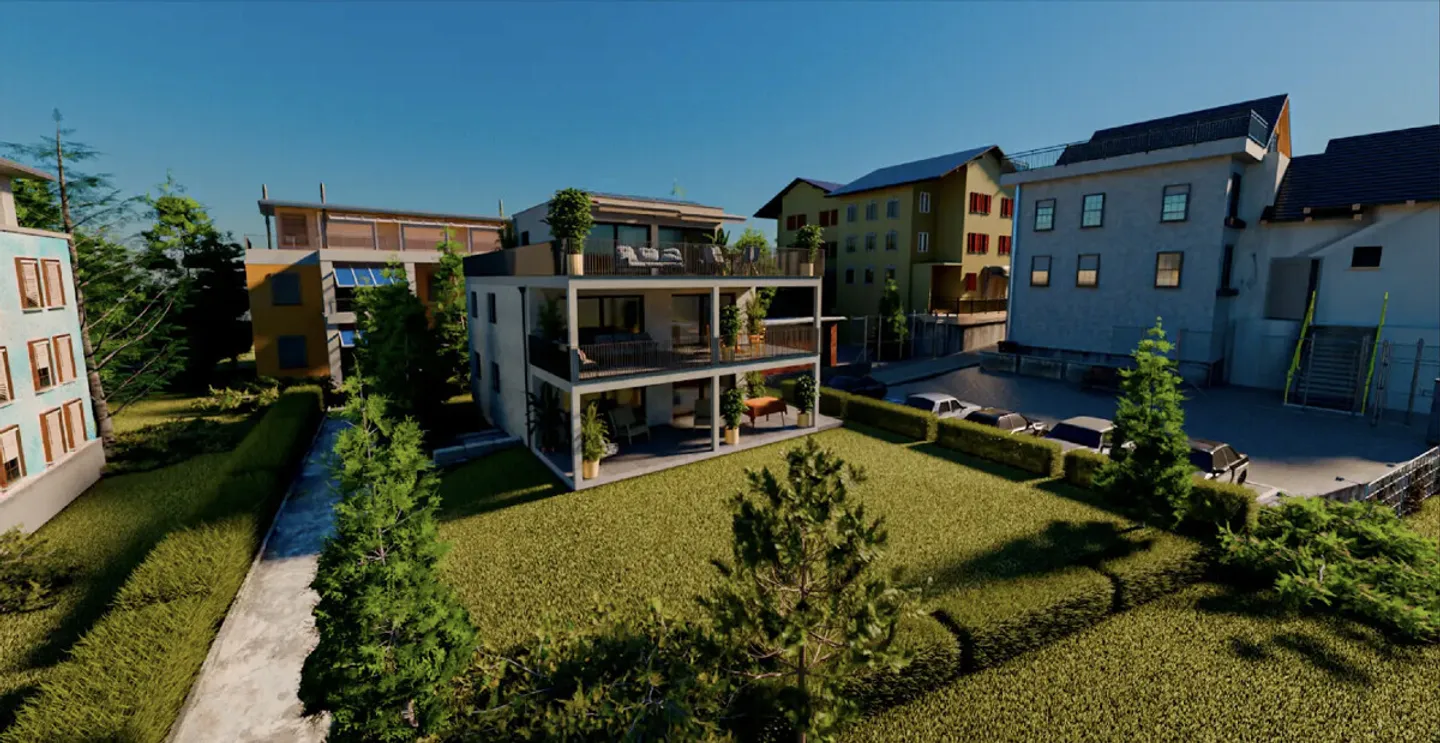 Residence Buchsee exclusive new apartment with 250 m² garden - Photo 3 of 13