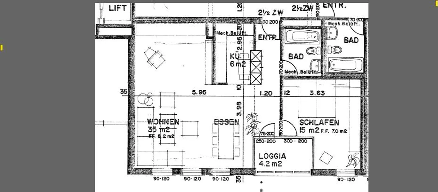 Appartement confortable de 2,5 pièces près de la vieille ville - Photo 6 sur 6