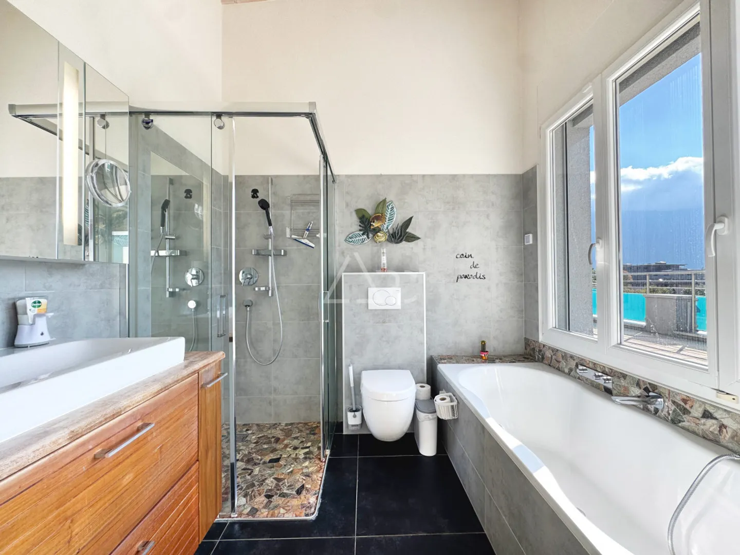 Dachgeschoss mit Panoramablick im Herzen von Fully - Foto 9 von 13