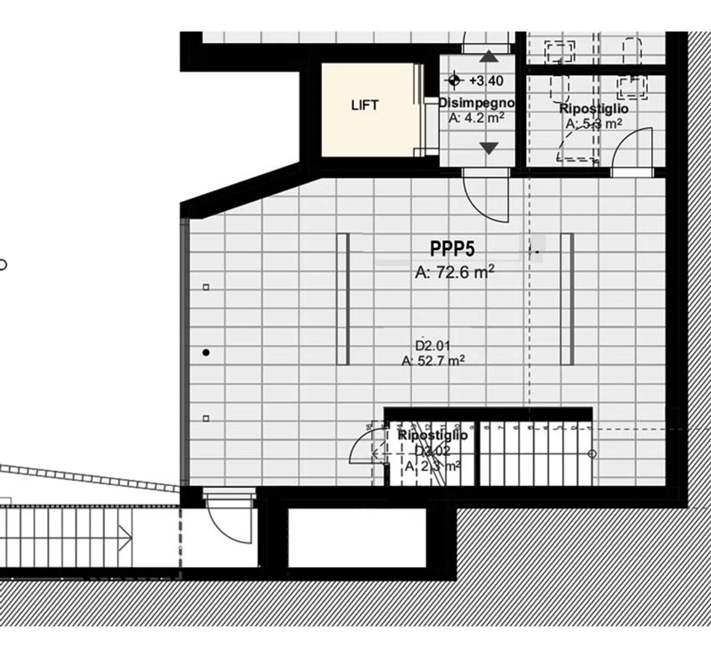 For Sale Commercial Space on 2 Levels (85.60 m2 + 72.60 m2) for Office - Photo 11 of 13