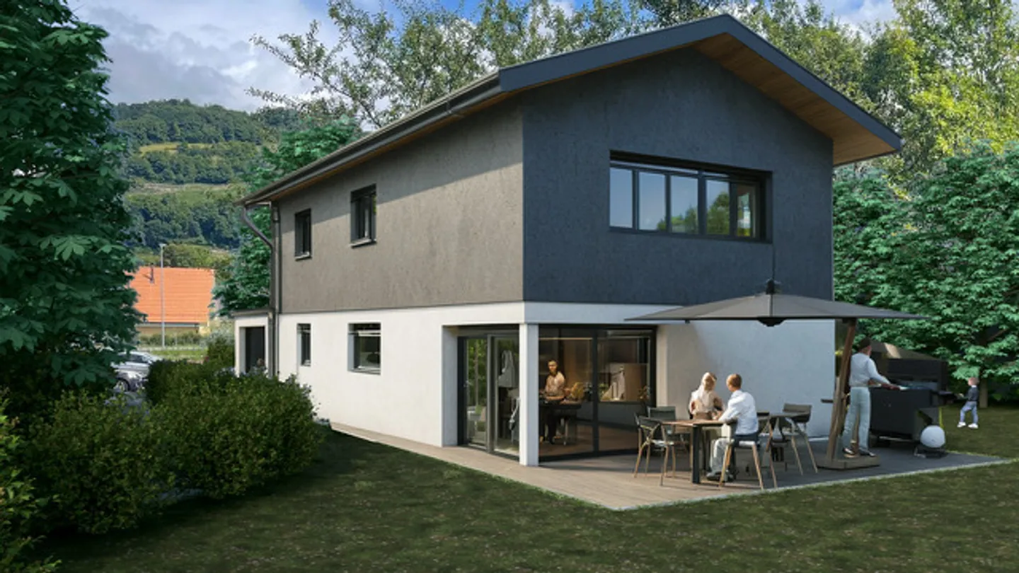 Magnifica villa nel cuore di un quartiere residenziale a Bex - Foto 1 di 14