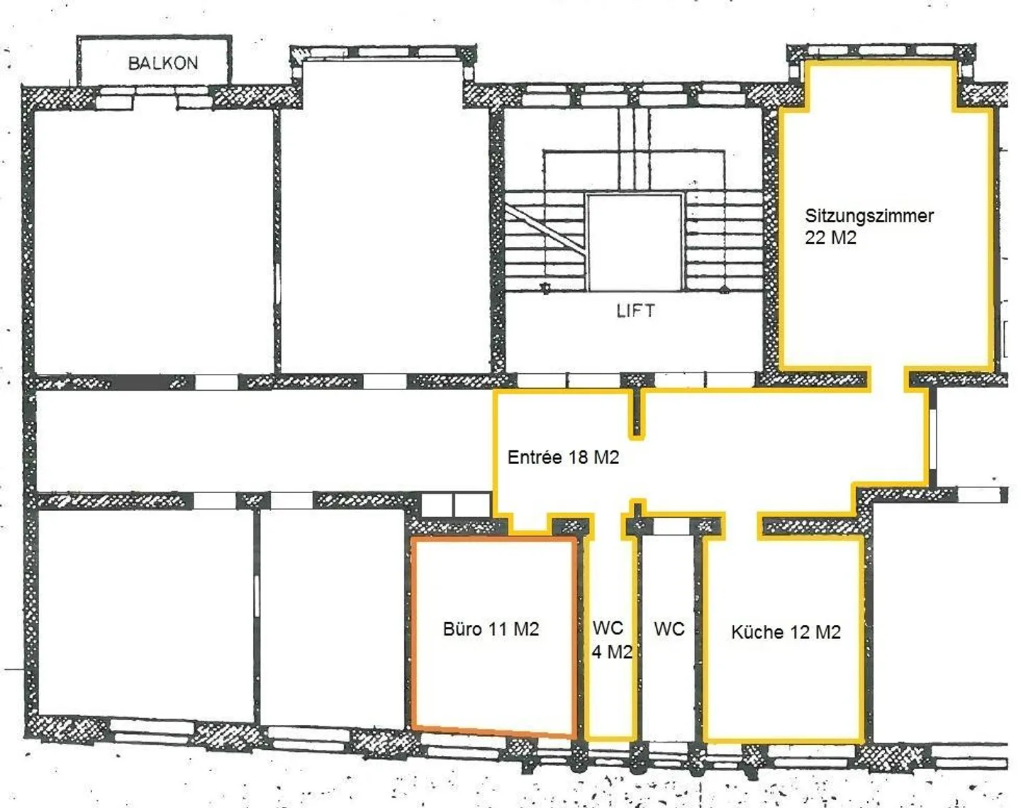 Möbliertes Büro im Zentrum Zürichs - Foto 3 von 3