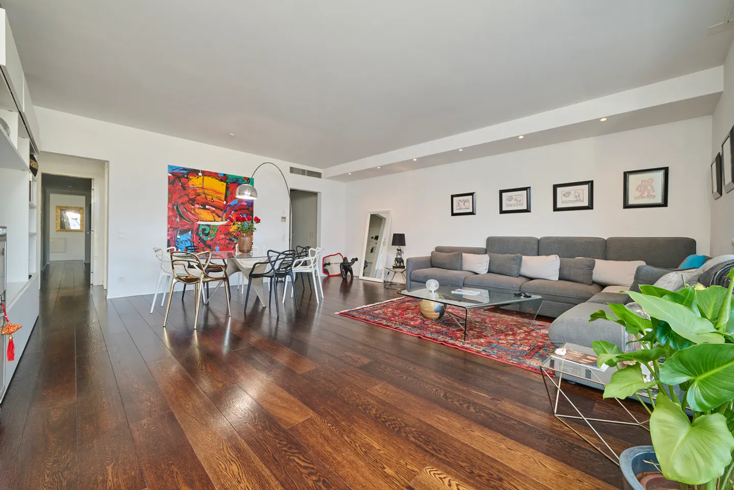 Prestigeträchtige 4,5-Zimmer-Wohnung mit Seeblick nur wenige Schritte vom Zentrum von Lugano entfernt - Foto 5 von 16