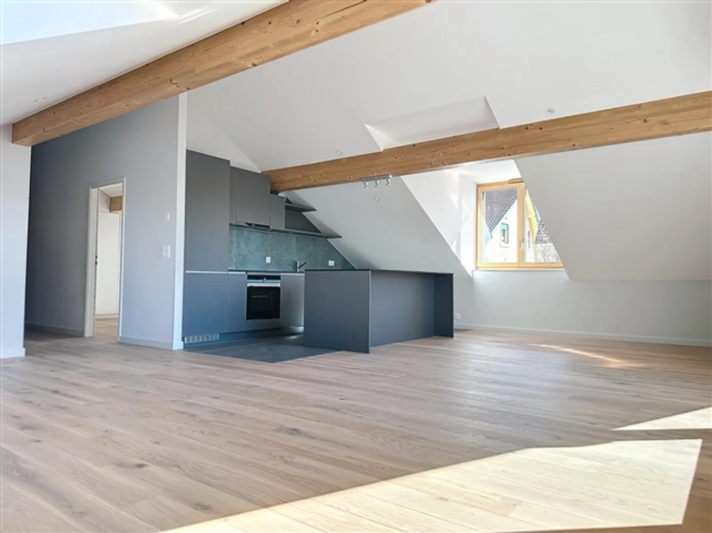 Ampio attico di 3 camere con vista lago - Foto 1 di 6