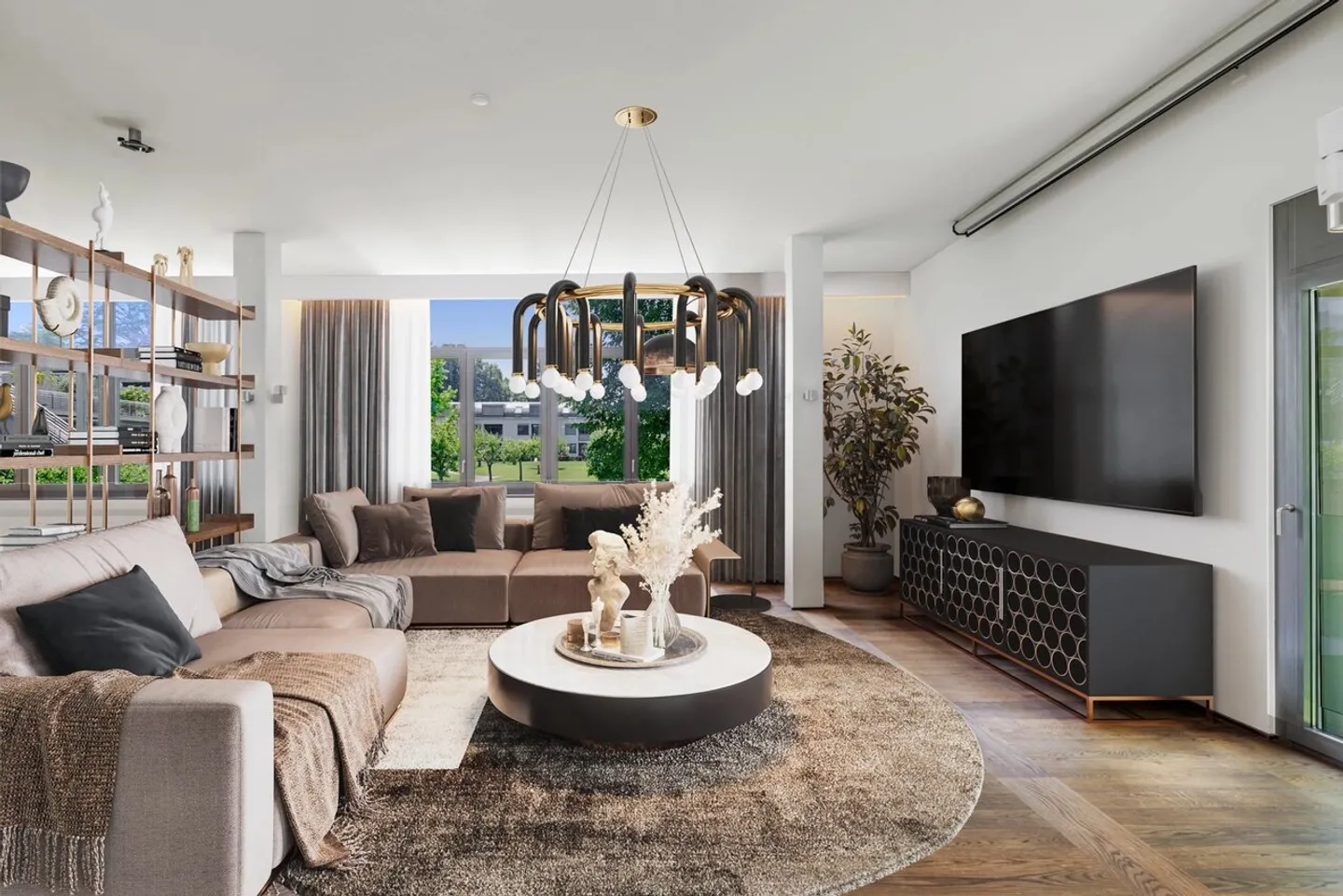 338 m2 Wohnung mit 4 Schlafzimmern, Troinex - Foto 4 von 8