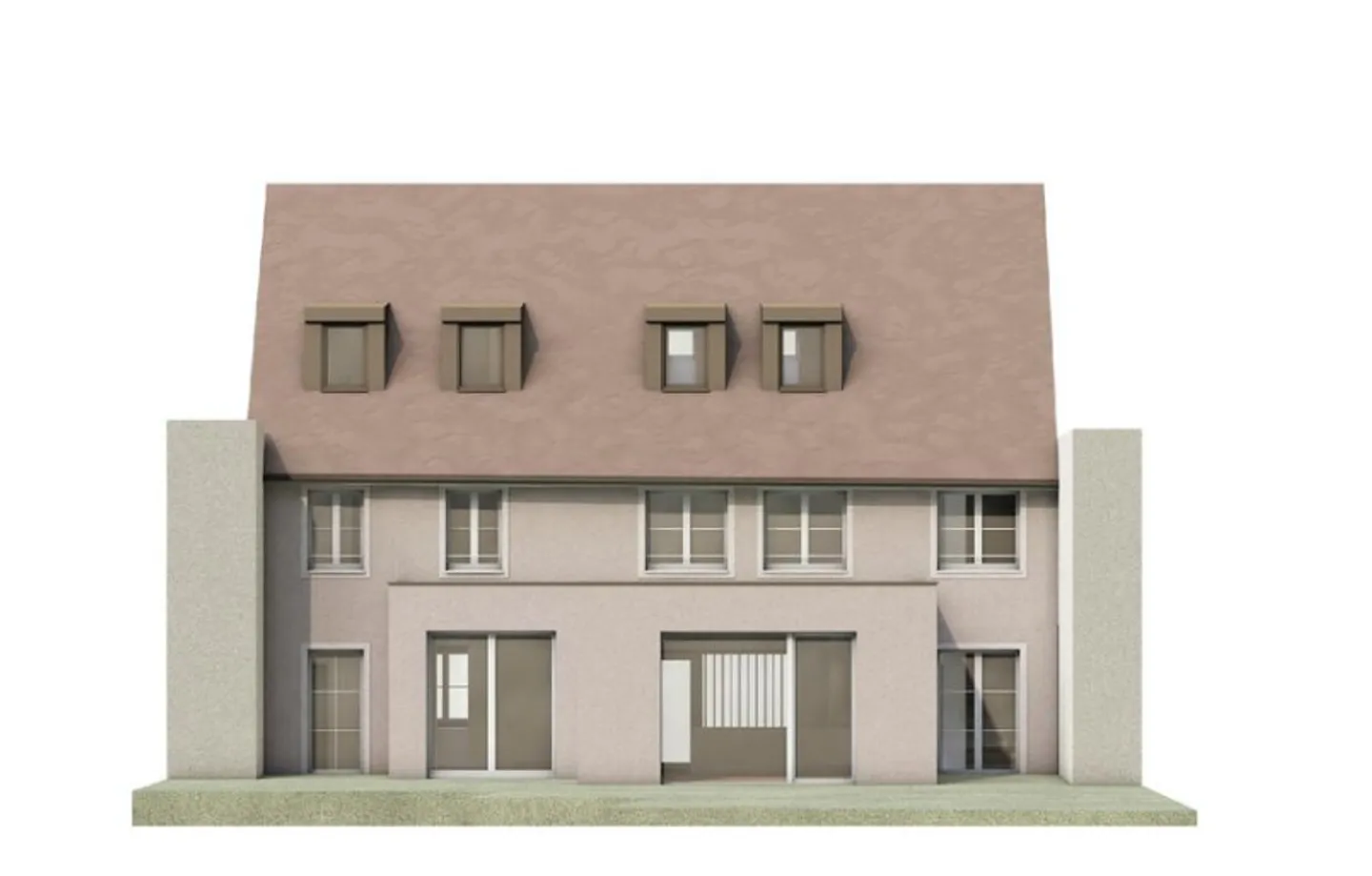 Nuova costruzione o ristrutturazione di due case unifamiliari a schiera di 4,5 stanze a Zwingen - Foto 2 di 4