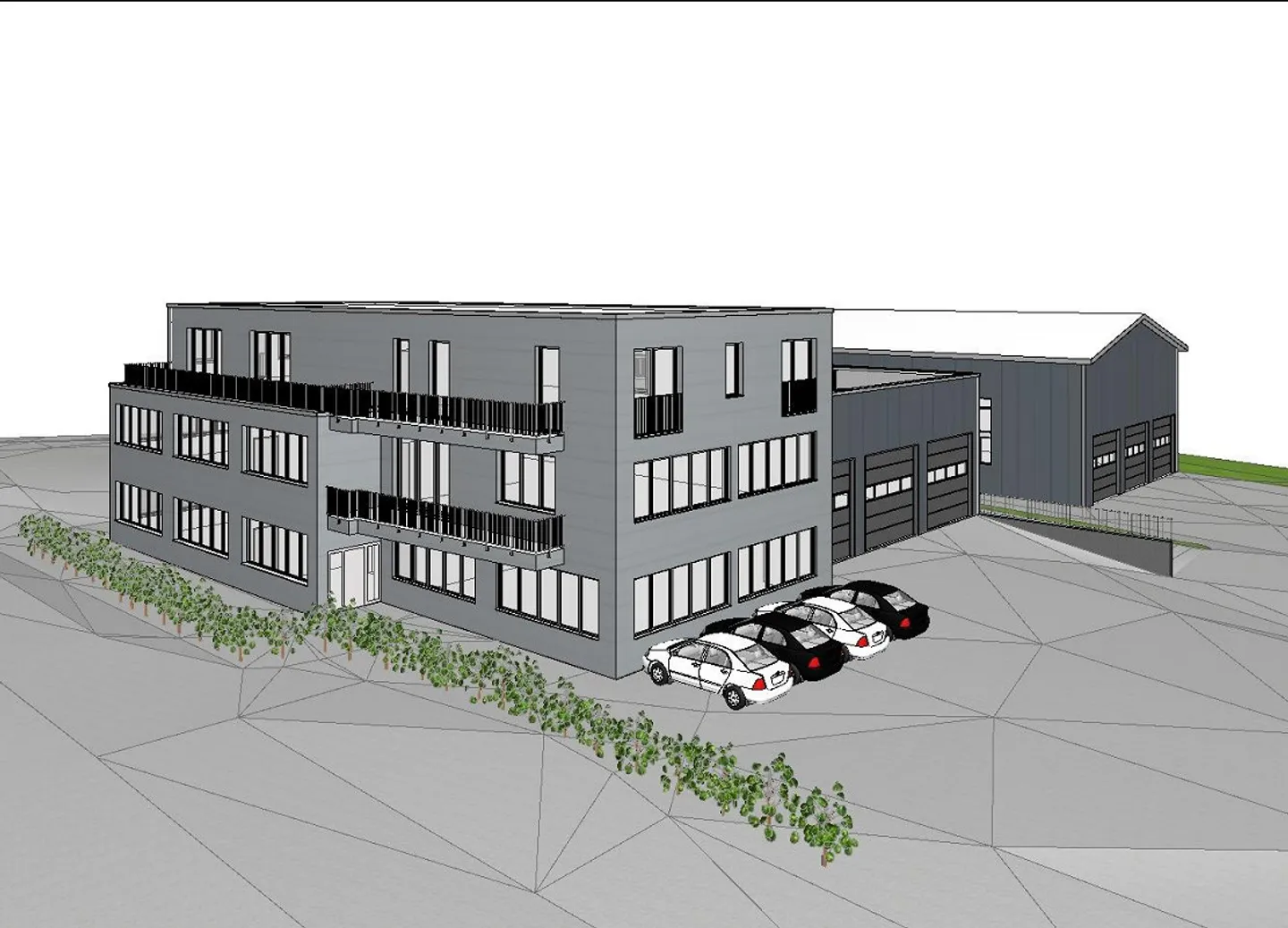 Nouveau bâtiment commercial avec options de conception - Photo 1 sur 3