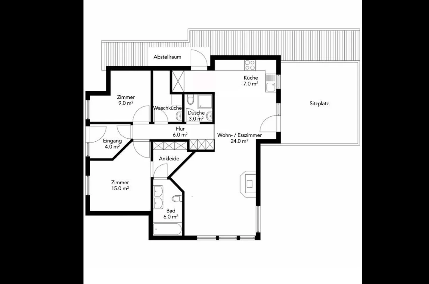 Exklusives Terrassenhaus mit Aussicht - Foto 12 von 12