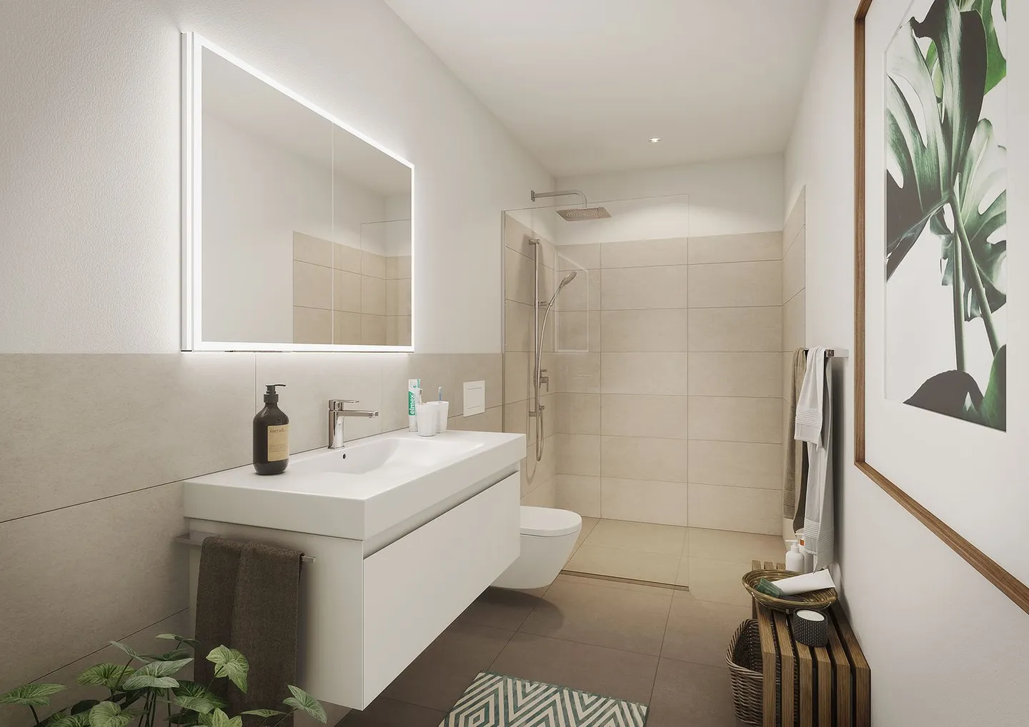 Moderno appartamento attico di 4,5 stanze con vista sul quartiere - Foto 3 di 5