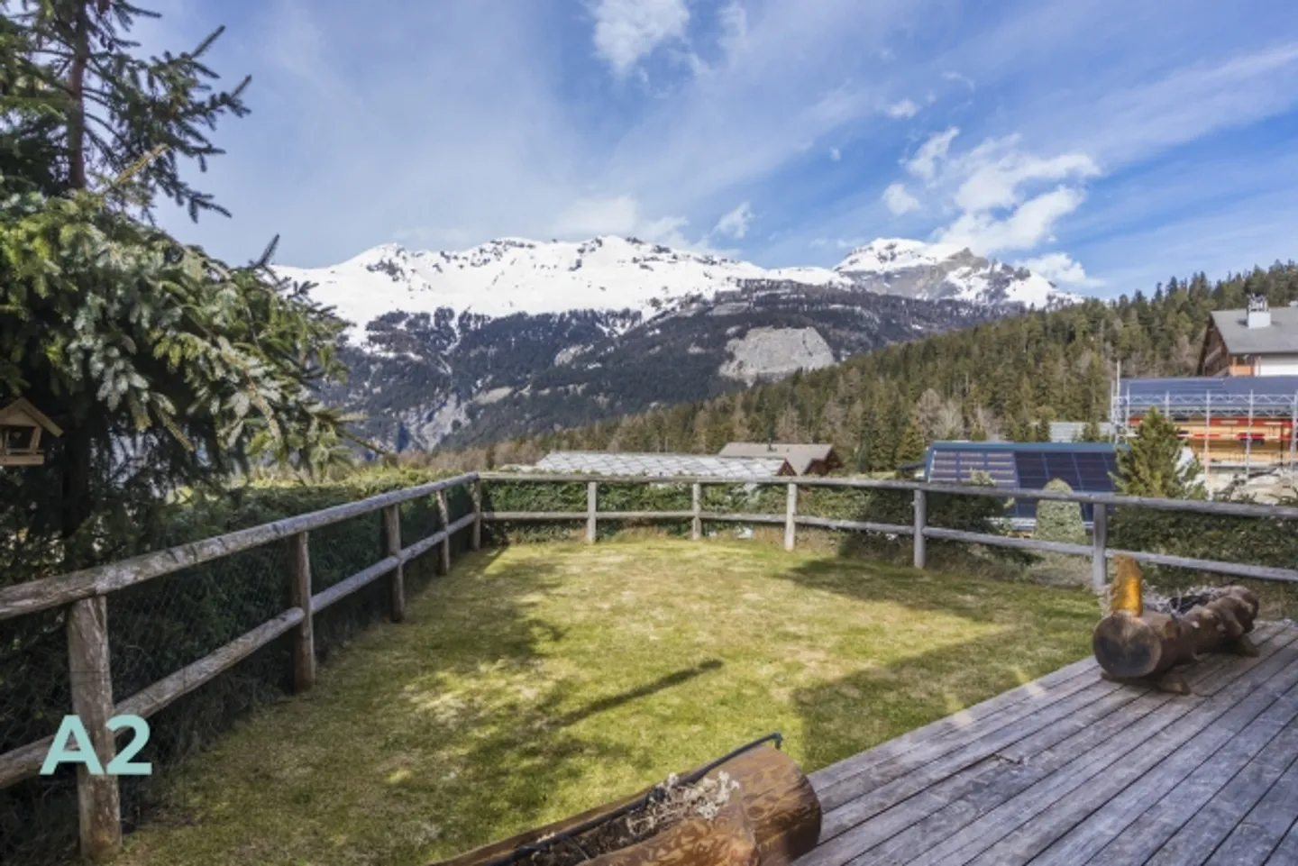 Chalet con vista mozzafiato sulla valle e sulle Alpi - Foto 19 di 19