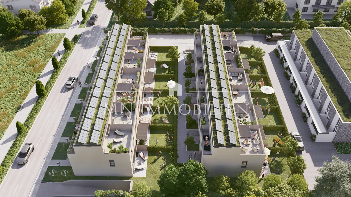 Willkommen im Paradies der Reihenhäuser am Kapuzinerberg - Photo 3 sur 12