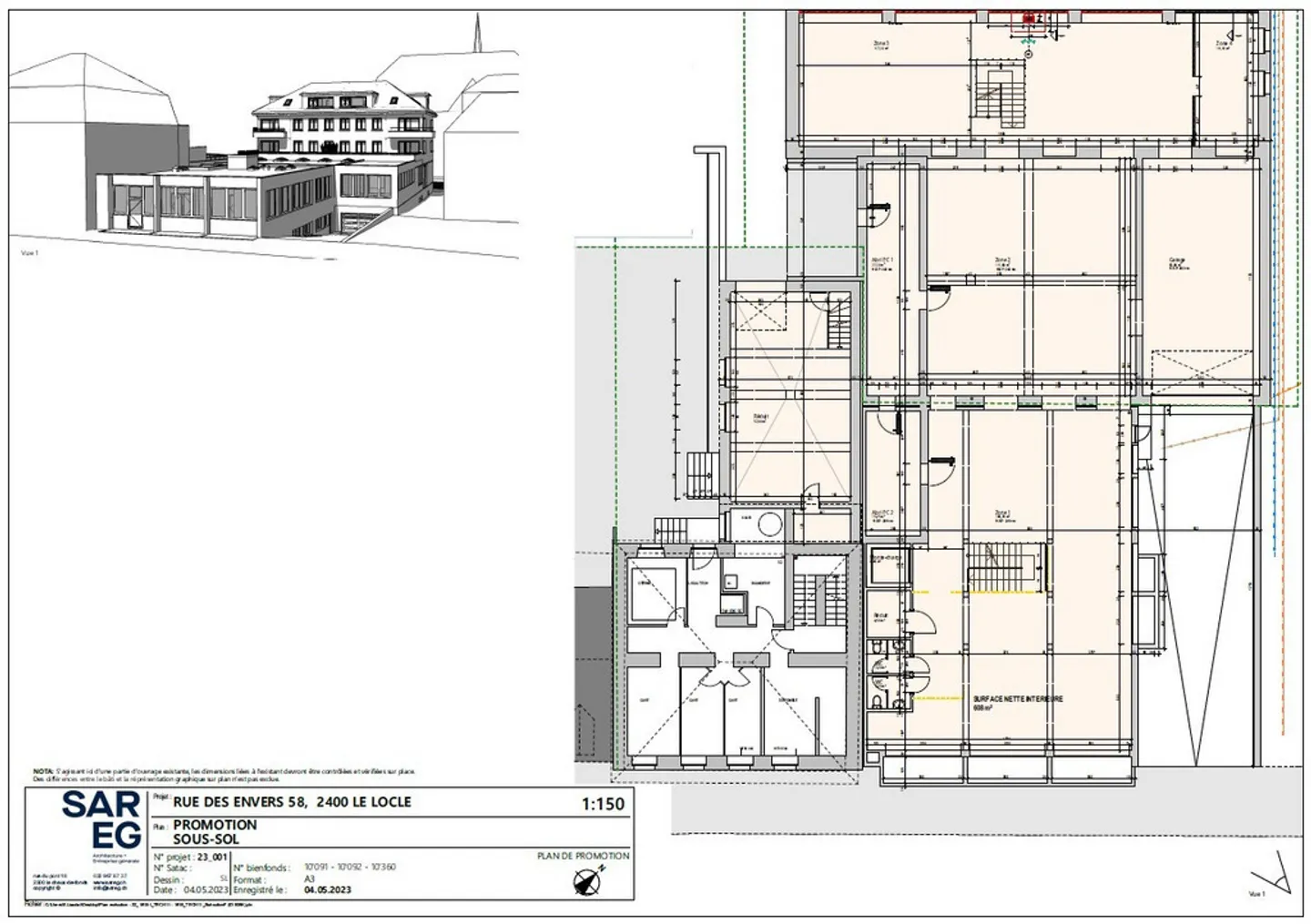 Espaces commerciaux au 1er sous-sol - Photo 5 sur 5