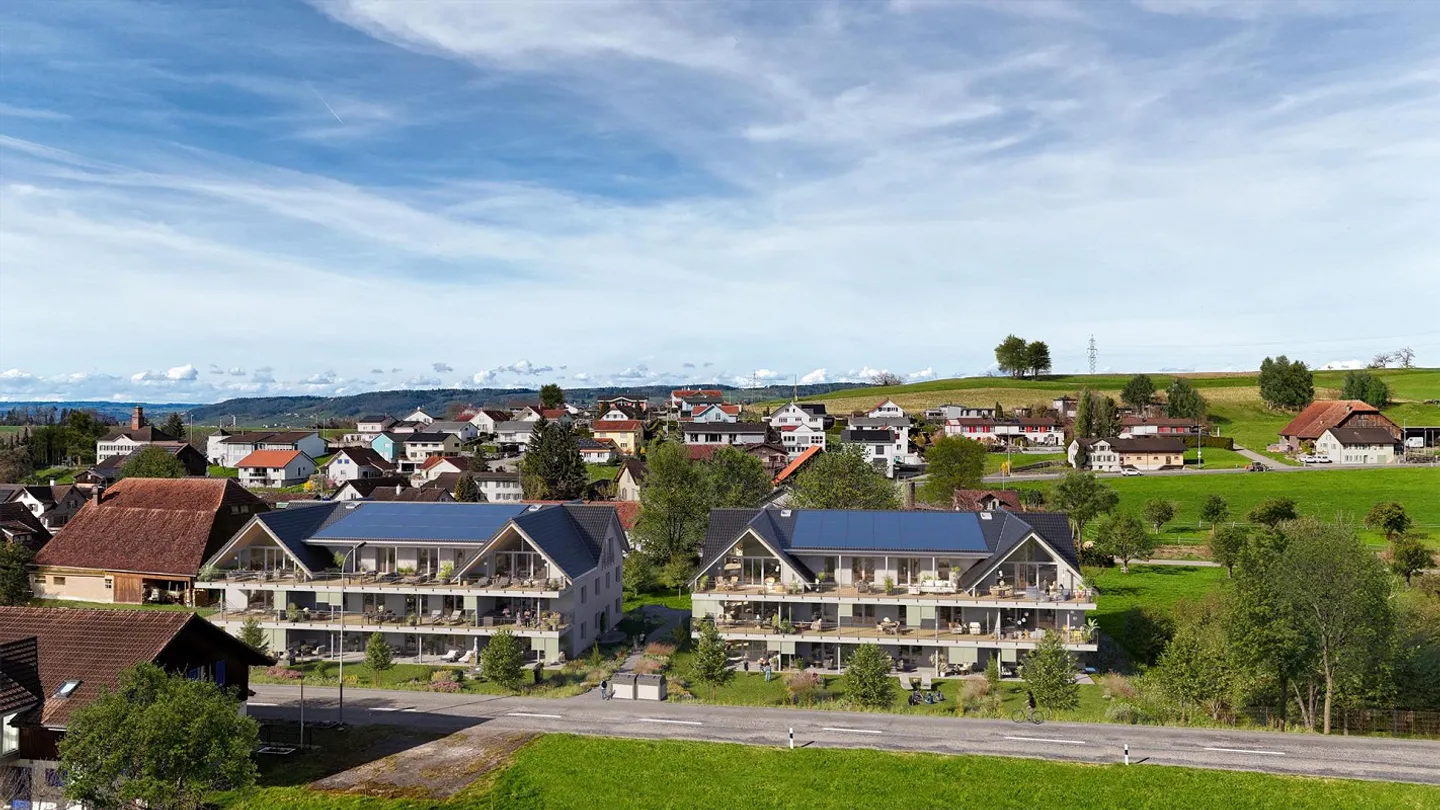New construction: 42 m² large 1.5-room ground floor apartment with 187 m² outdoor area - Photo 5 of 5