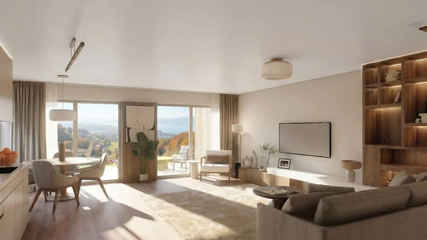 New promotion of four villas in Jongny with a view of Lake Geneva - Photo 7 of 10