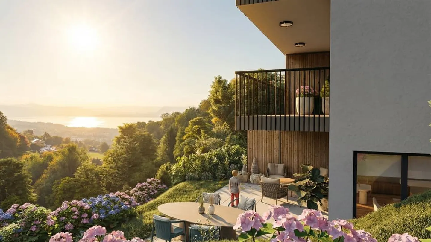 New promotion of four villas in Jongny with a view of Lake Geneva - Photo 10 of 10