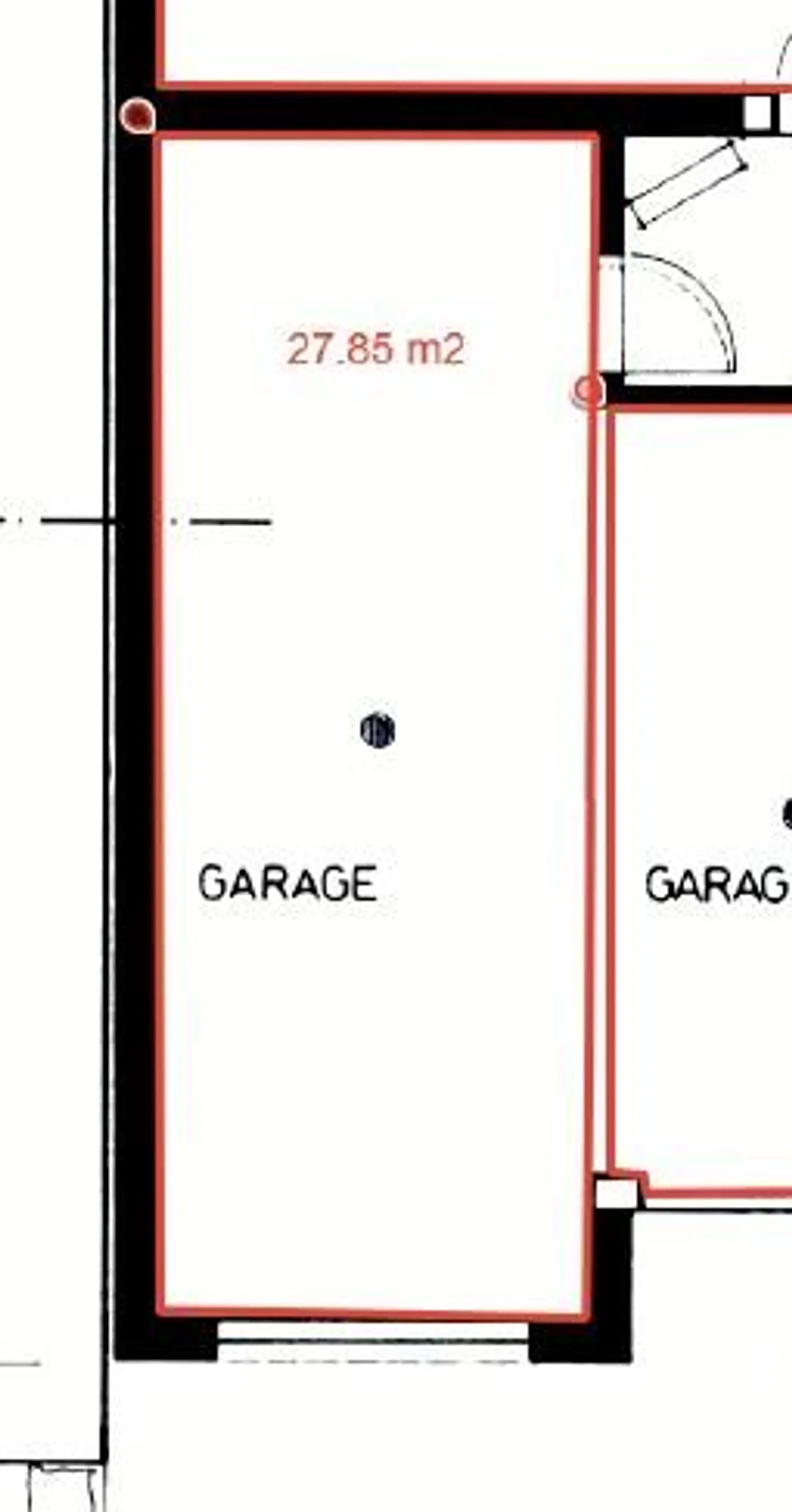 Spacious Garage / Storage Room (3 Garage Doors/Parking Spaces) - Photo 4 of 4