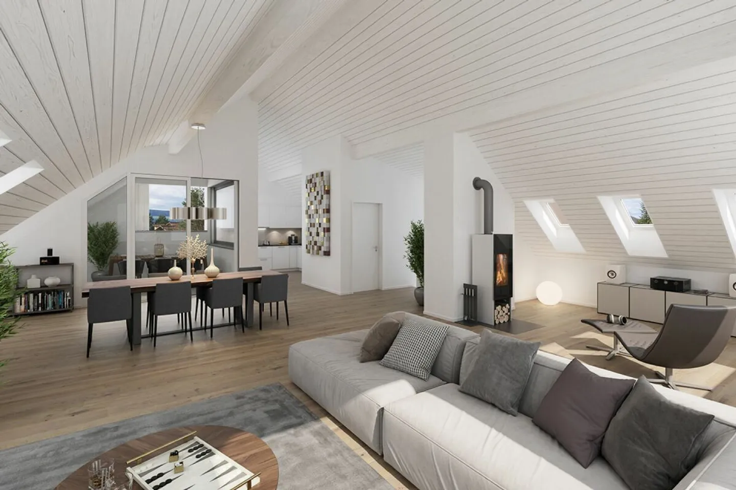 Le début de la construction! Vie à la campagne près de la ville Nouveaux appartements au cœur du village de Wermatswil - Photo 11 sur 12