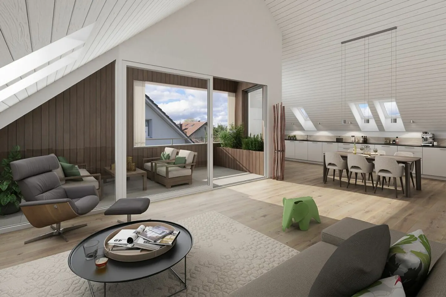 Le début de la construction! Vie à la campagne près de la ville Nouveaux appartements au cœur du village de Wermatswil - Photo 12 sur 12