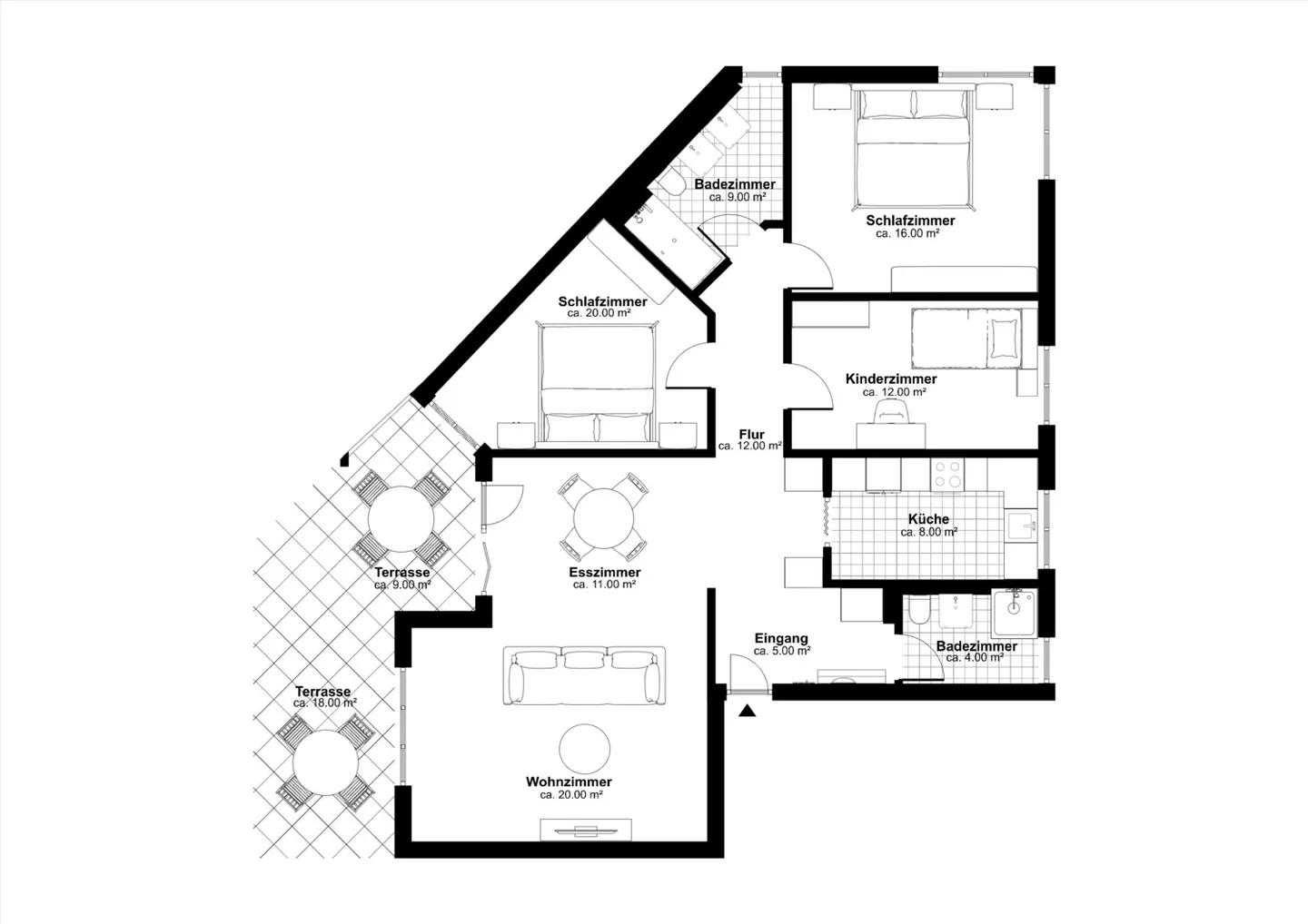 Appartement spacieux dans un quartier calme - Photo 13 sur 13