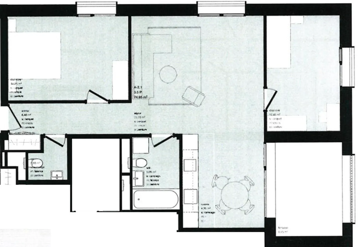Year-round rental: new apartment in the heart of the village of Montana - Photo 1 of 4