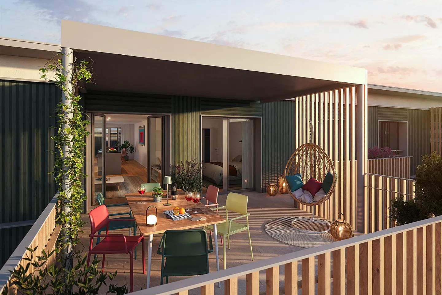 Luxuriöse Attikawohnung in Schaffhausen - Foto 1 von 9