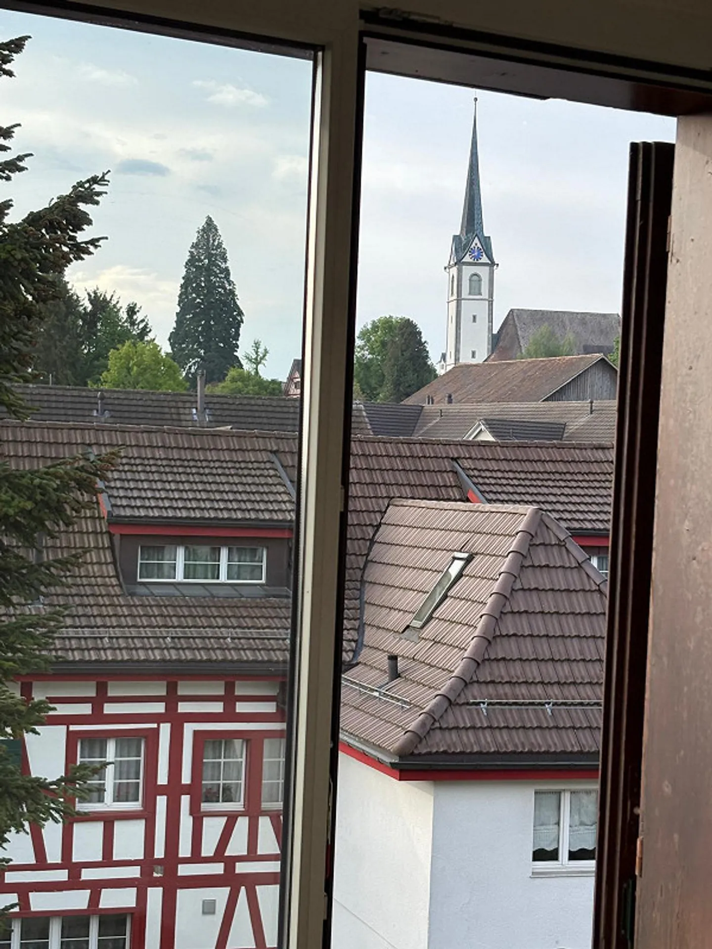 Bellissimo appartamento di 5,5 stanze nel centro del villaggio di Altnau con vista panoramica - Foto 3 di 7