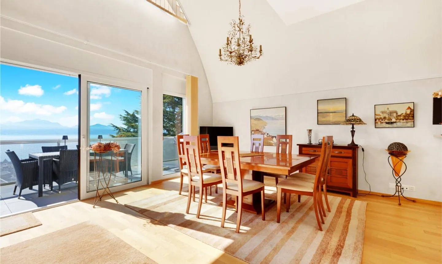 Proprietà eccezionale a Pully: duplex spazioso con vista mozzafiato - Foto 5 di 13