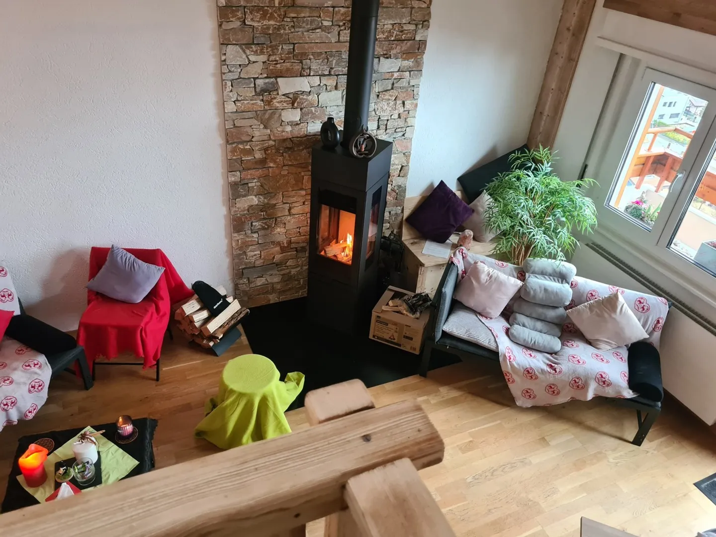 Schöne 4-Zimmer-Wohnung am Eingang von Chermignon zur Miete für die Sommersaison - Foto 3 von 25