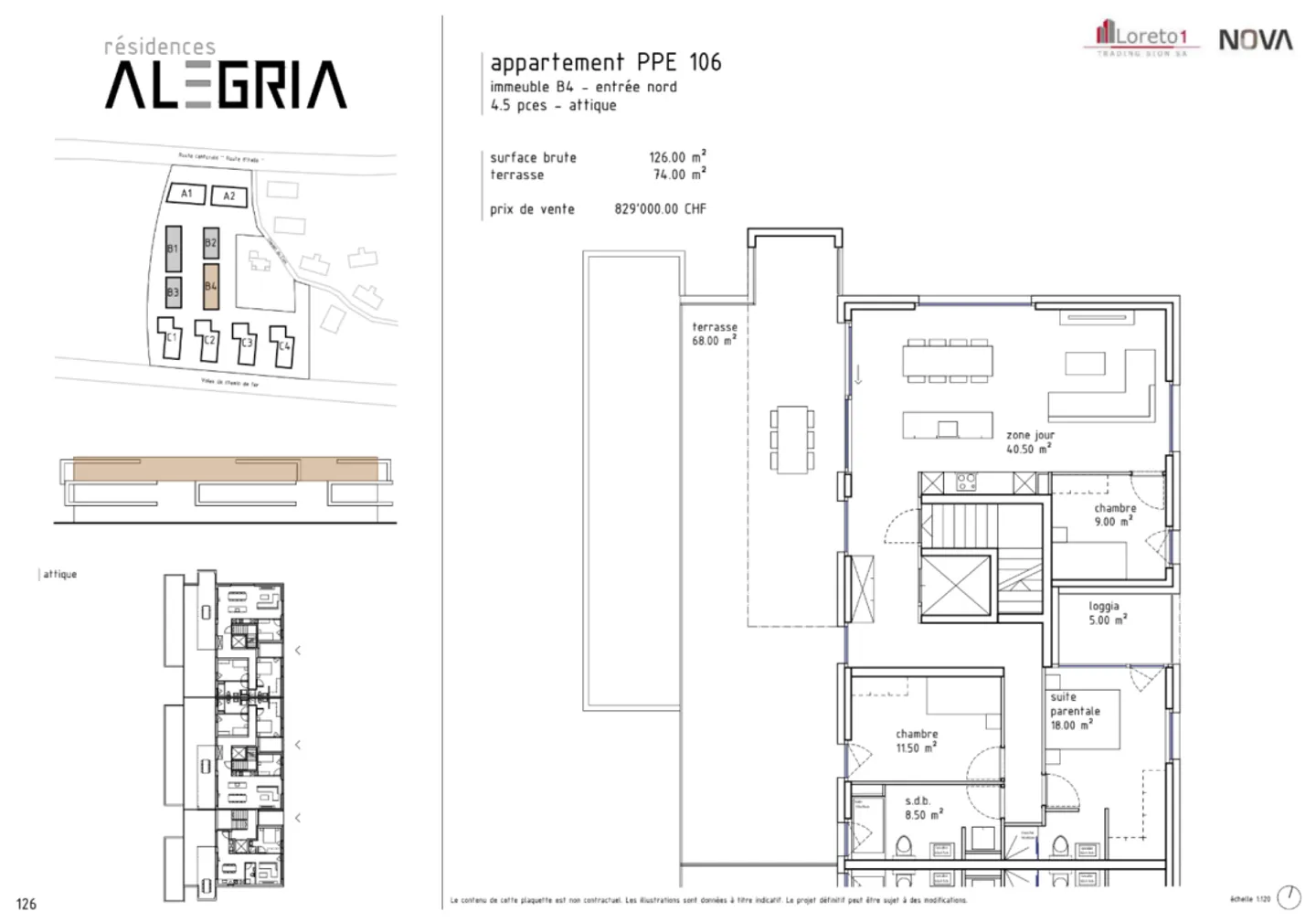 Alegria Uvrier - Apartment 106 Attic - - Photo 12 of 14