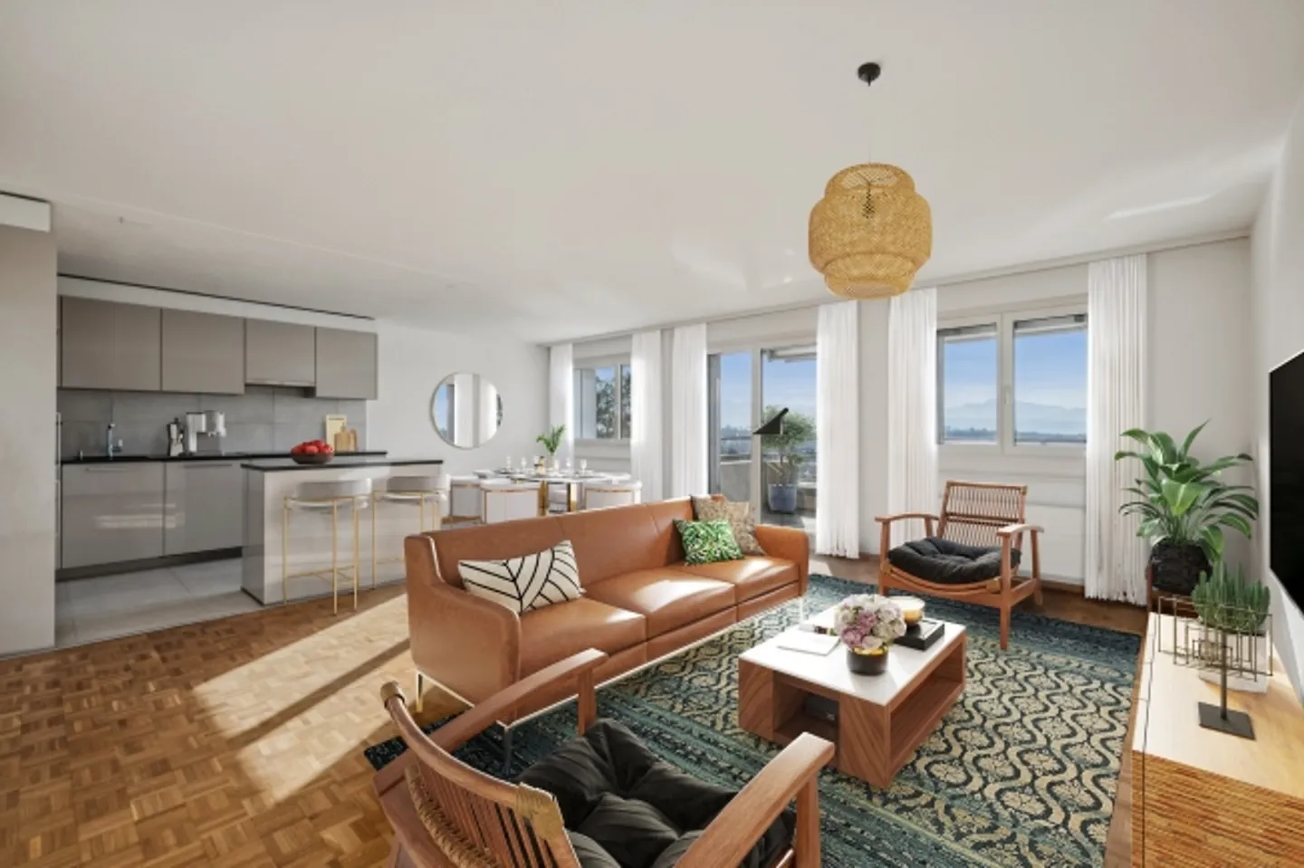 Appartement spacieux dans un quartier calme - Photo 1 sur 1