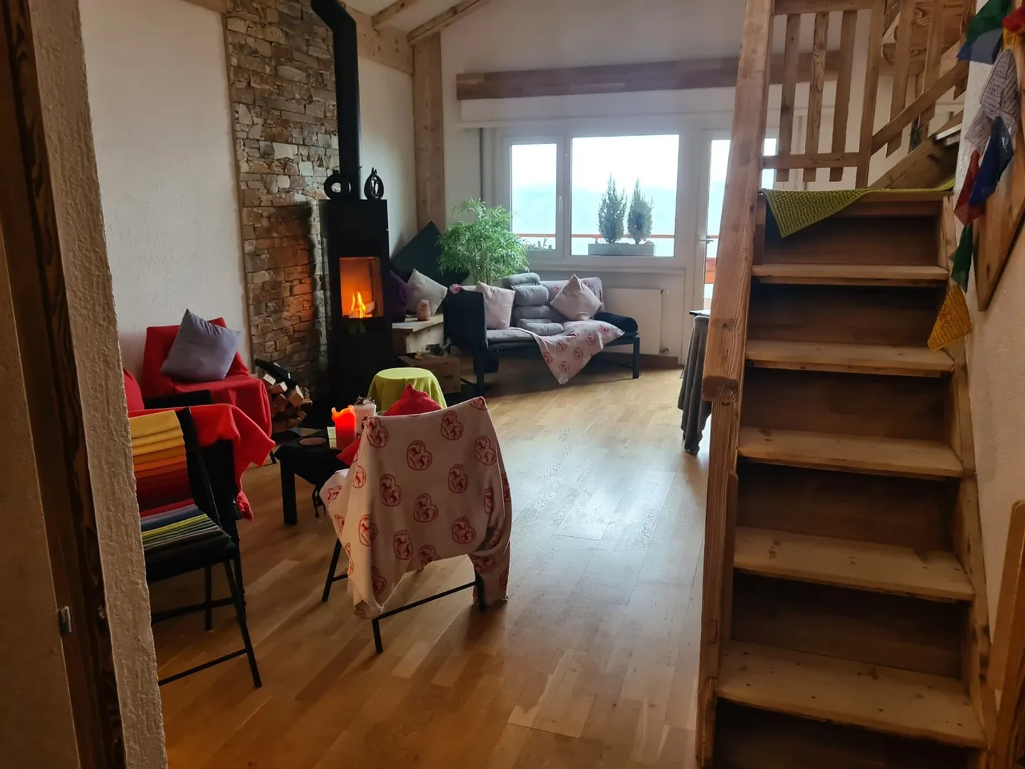 Schöne 4-Zimmer-Wohnung am Eingang von Chermignon zur Miete für die Sommersaison - Foto 19 von 25